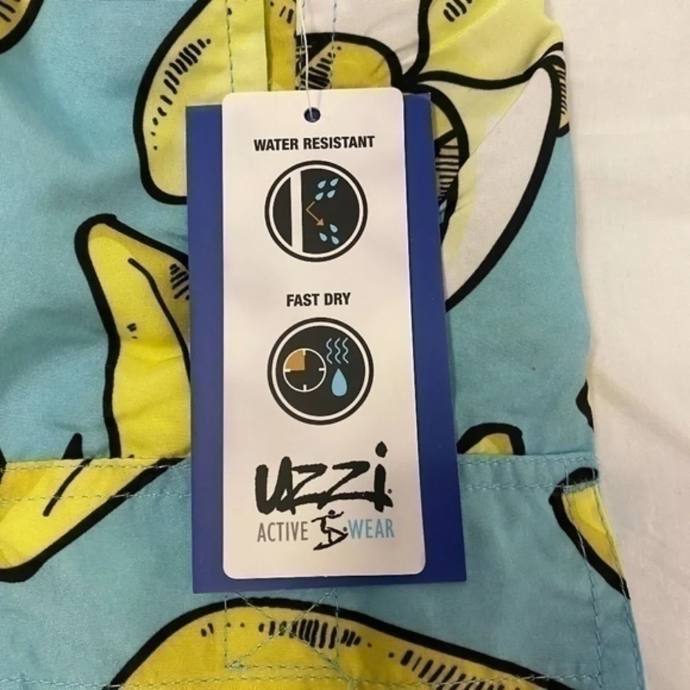 Uzzi Active Wear Swim Trunks Boys X-Small NWT